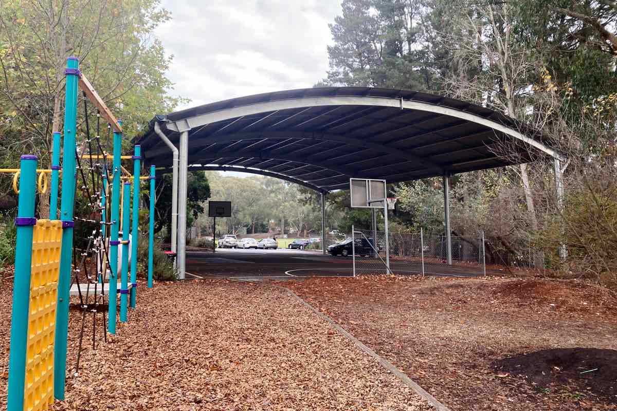 Heathfield School outdoor sports court